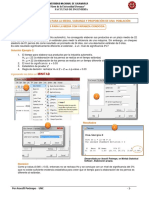 Prueba de Hipótesis Con Una y Dos Poblaciones Con Minitab