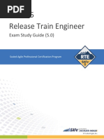 SAFe 5 Release Train Engineer Exam Study Guide (5.0)