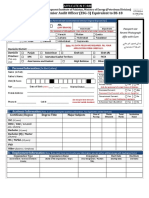 Senior Audit Officer (ESG-3) Equivalent To BS-18: Application Form