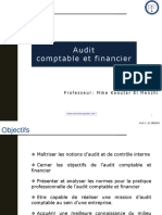 Audit Comptable Et Financier