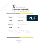 Examen Final - Administración Financiera - GrupoNº 2