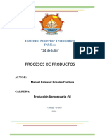 Control de Calidad de La Mantequilla Pasteurizada