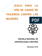 Propuesta de Protocolo Contra La Violencia ENAH