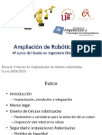 ARI Tema 8 Criterios de Implantación de Robots Industriales 2018-19 PDF