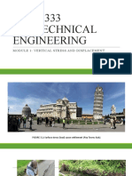 Cegb333 - Module 1 - Vertical Stress Displacement