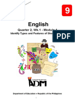 English: Quarter 2, Wk.1 - Module 1