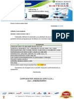 Proforma de Venta de PC para Sra Elbia