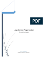 Cours Algorithme Et Programmation PDF