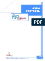 Astm Protocol: Diagnostica Stago S.A.S - 9, Rue Des Frères Chausson - 92600 Asnières Sur Seine (France)