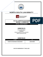 Forecasting Methods Assignment