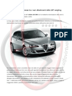 Alfa 147 - Dotazioni e Differenze Tra I Vari Allestimenti Della 147 Restyling