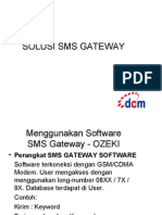 Proposal SMS Gateway - SendQuick