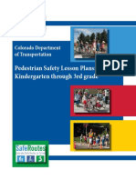 Pedestrian Safety Lesson Plans: Kindergarten Through 3rd Grade