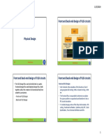 Front and Back End Design of VLSI Circuits