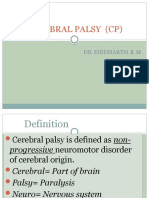 Cerebral Palsy (CP)