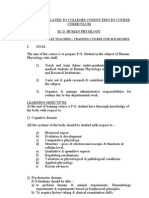 MD Physiology Curicullam