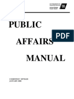 USCG Public Affairs Manual