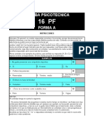 Prueba 16PF A-B