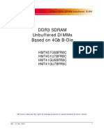 Computing Ds 4Gb DDR3 (B-Ver) Based UDIMM (Rev.1.0)