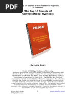 The Top 10 Secrets of Conversational Hypnosis