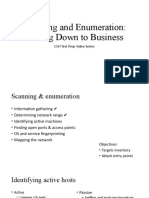 Scanning and Enumeration: Getting Down To Business: CEH Test Prep Video Series