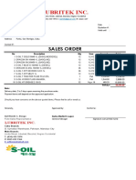 5J Sales Order