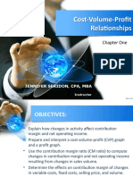 Chapter 1 Cost-Volume-Profit Relationships