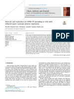 Forecast and Evaluation of Covid19 Gussian Process Regression