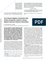 Kowalski 1972 K Nearest Neighbor Classification R