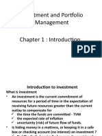 Investment and Portfolio Management