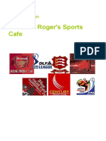 Business Plan Example Sports Cafe