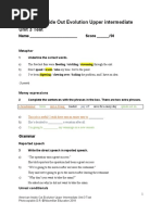 Test Units 3 and 4 Upper Intermediate