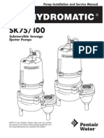 Submersible Sewage Ejector Pumps: Pump Installation and Service Manual