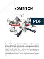 Unidade Didática Badminton