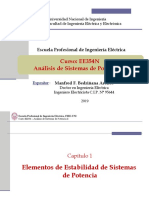 EE354 - Clase 3T1 - Estabilidad Transitoria 2019-II