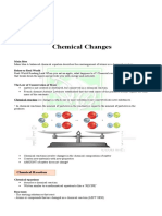 Chemical Changes: Main Idea