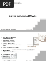 Arq. Peruana 3 - CONJUNTO HABITACIONAL LIMATAMBO (Primera Entrega)