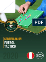 Certificación: Fútbol Táctico