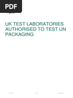 Uk Authorised Test Laboratories