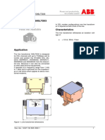 RTU500 Series: Line Transformer 500LTD03