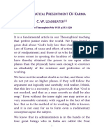 Leadbeater, CW - A Mathematical Presentment of Karma (The Theosophist Feb 1931) p313-320