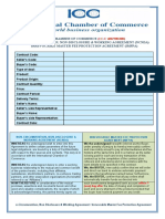 International Chamber of Commerce Non-Circumvention, Non-Disclosure & Working Agreement (Ncnda) Irrevocable Master Fee Protection Agreement (Imfpa)