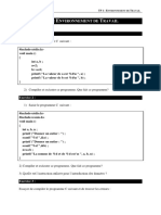 TP1 - Environnement de Travail