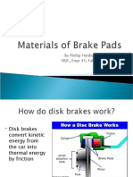 Materials of Brake Pads