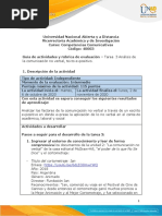 Guía de Actividades y Rúbrica de Evaluación - Tarea 3 Análisis de La Comunicación No Verbal, Texto Expositivo. PDF