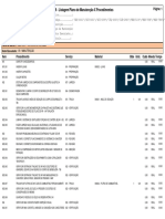 Listagem Plano de Manutenção X Procedimentos 02