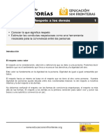 Respeto A Los Demas 1 PDF