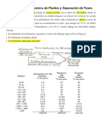 TAREA #2 - Mecánica de Fluidos y Separación de Fases