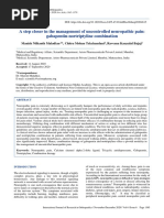 A Step Closer in The Management of Uncontrolled Neuropathic Pain: Gabapentin-Nortriptyline Combination