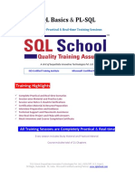 SQL Basics & PL-SQL: Training Highlights